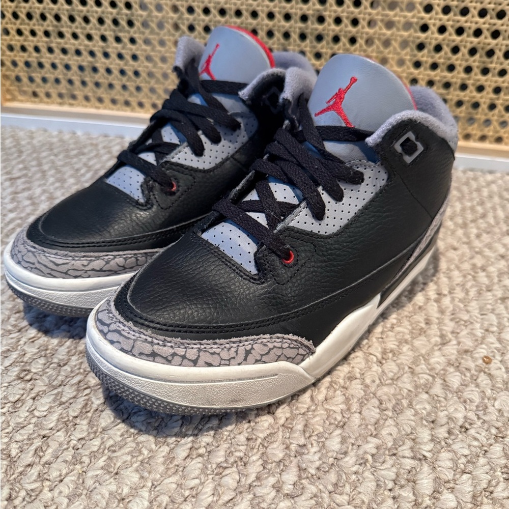 KIDS JORDAN AIR JORDAN 3 RETRO 'BLACK CEMENT'